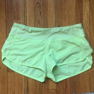 lululemon speed shorts!